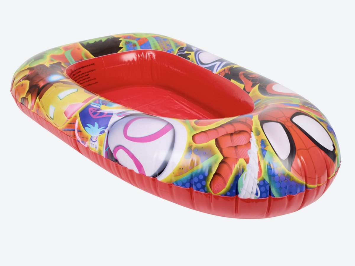 Spiderman Boot - Spidey Amazing Friends - Zwemmen - Zwembad - Jongens en Meisjes - Hoge Kwaliteit - Vanaf 3 Jaar - Maten: 100 x 60 - Zwembad Speelgoed - Zon - Zomer - Disney Junior - Spiderman